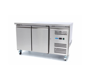 Réfrigérateur de comptoir - 314 L - 136 cm - 2 portes