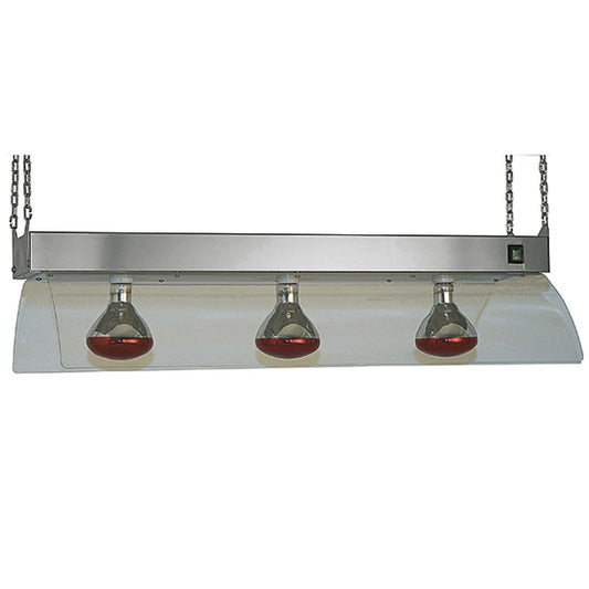 lampes infrarouges sur châssis suspendu en inox, 3x GN 1/1  ICE0002