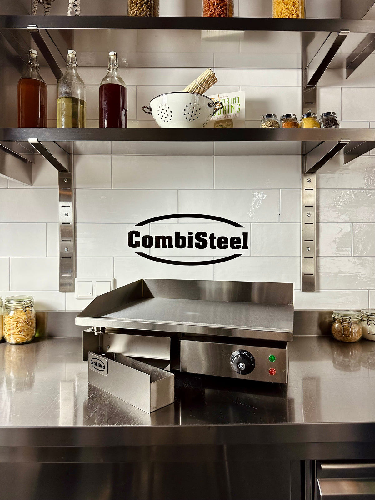 Plaque grille électrique — Combisteel 7455.1080