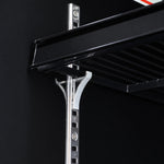 Réfrigérateur 1 porte en verre noir jde-600r bl — Combisteel 7455.2242
