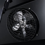 Réfrigérateur 1 porte en verre noir jde-600r bl — Combisteel 7455.2242