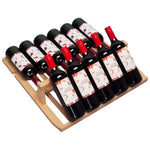 Cave à Vin TFW400-F - 165 Bouteilles, Porte Vitrée Sans Cadre, Silencieuse