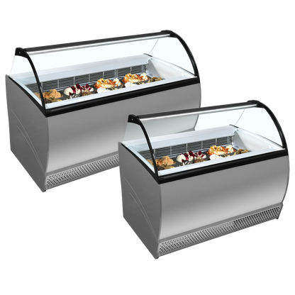 VITRINE À CREME GLACÉE ISABELLA 10