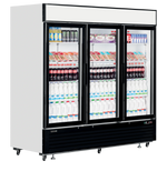 Vitrine réfrigérée professionnelle 3 portes vitrées – 2050L – TEFCOLD LGC7500