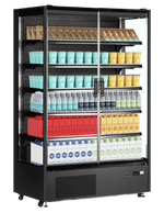 Vitrine réfrigérée murale 2 portes vitrées – 1292L – TEFCOLD PC1250B