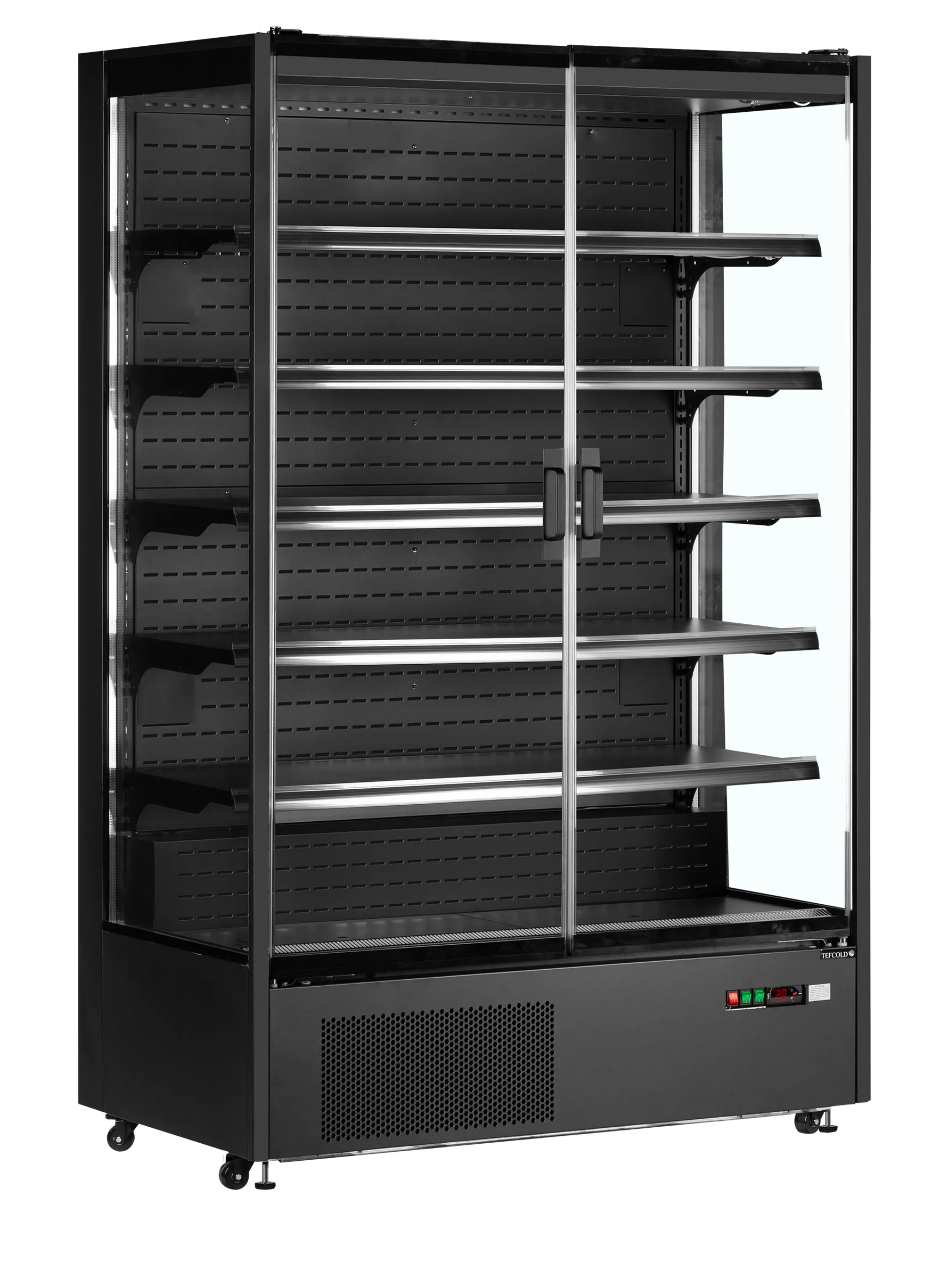 Vitrine réfrigérée murale 2 portes vitrées – 1292L – TEFCOLD PC1250B