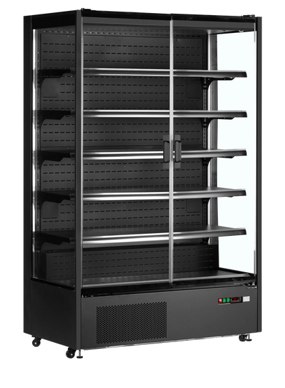 Vitrine réfrigérée murale 2 portes vitrées – 1292L – TEFCOLD PC1250B