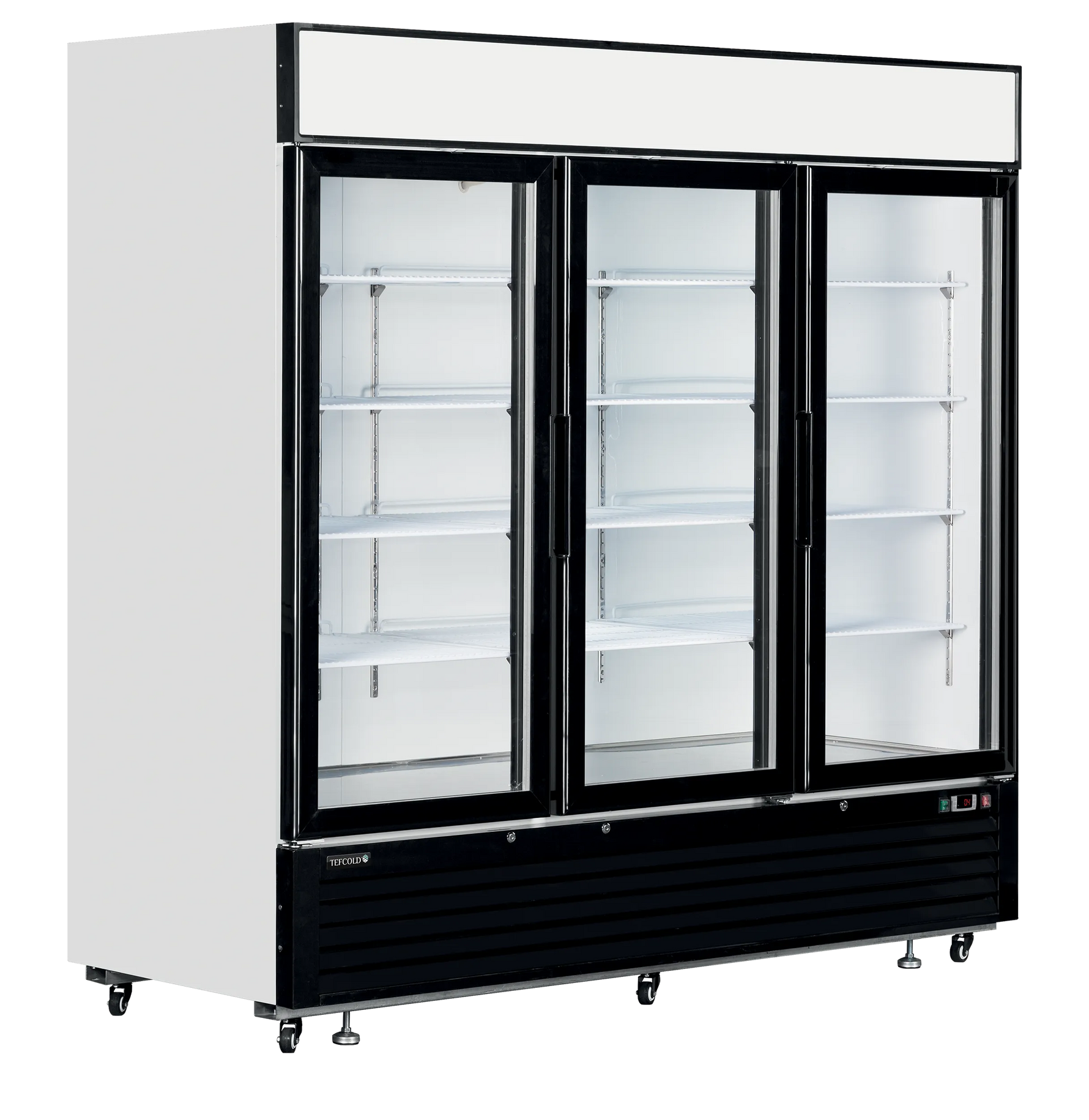 Vitrine réfrigérée professionnelle 3 portes vitrées – 2050L – TEFCOLD LGC7500