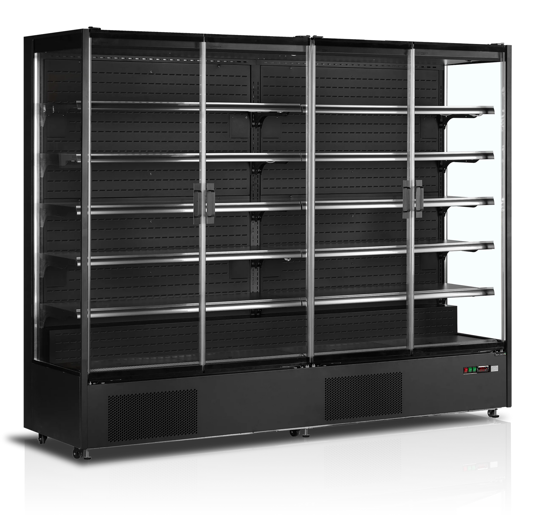 Vitrine réfrigérée murale 4 portes vitrées – 1529L – TEFCOLD PC2500B