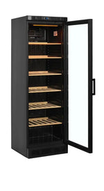Vitrine Réfrigérée à Vin Tefcold CPV1380E - 118 Bouteilles, Porte Teintée Anti-UV, Silencieuse