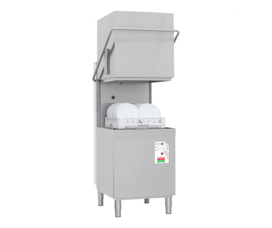 Lave-Vaisselle à Capot Electronique 8500w avec doseur de produit de lavage + pompe de vidange intégréCEM-17