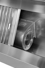Hotte professionnelle avec moteur intégré Unninox – 2000 x 950 mm – 1500 m³/h