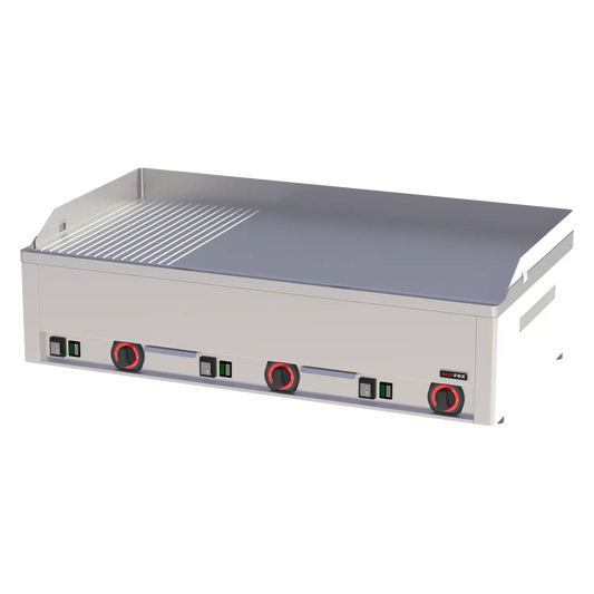 Plaque de cuisson 97x48 électrique combinée TOP 400 V | REDFOX - FTHR 90 E