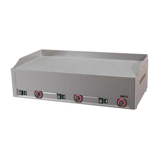 movie Plaque de cuisson 97x48 électrique chrome durable lisse TOP 400 V | REDFOX - FTHC 90 E