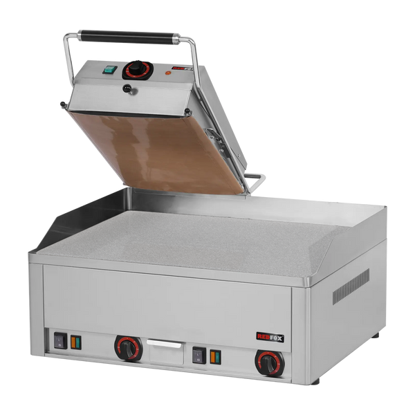 Dubbele elektrische steakgrill 65x48 TOP Duurzaam chroom | REDFOX - KD 63 E
