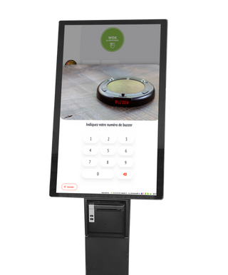 Borne de Commande Fast Food & Restaurant RESTOMAX