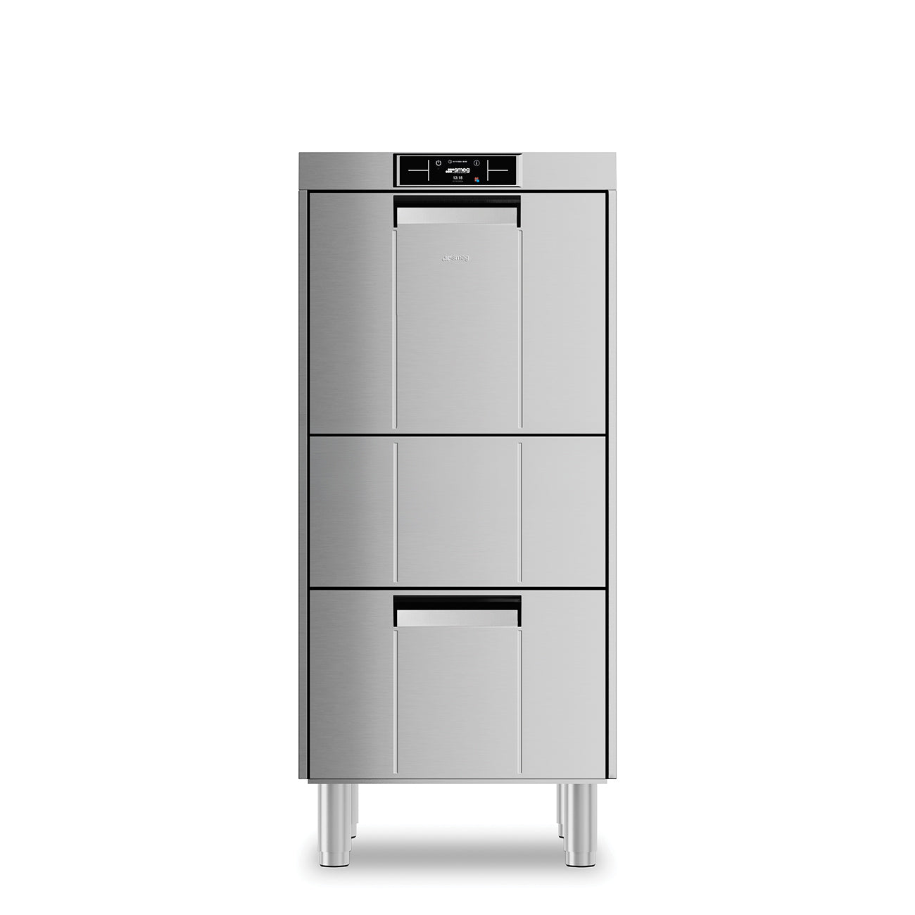 Lave-vaisselle rehaussé 500x500 Adoucisseur intégré Pura – SMEG SPF525S