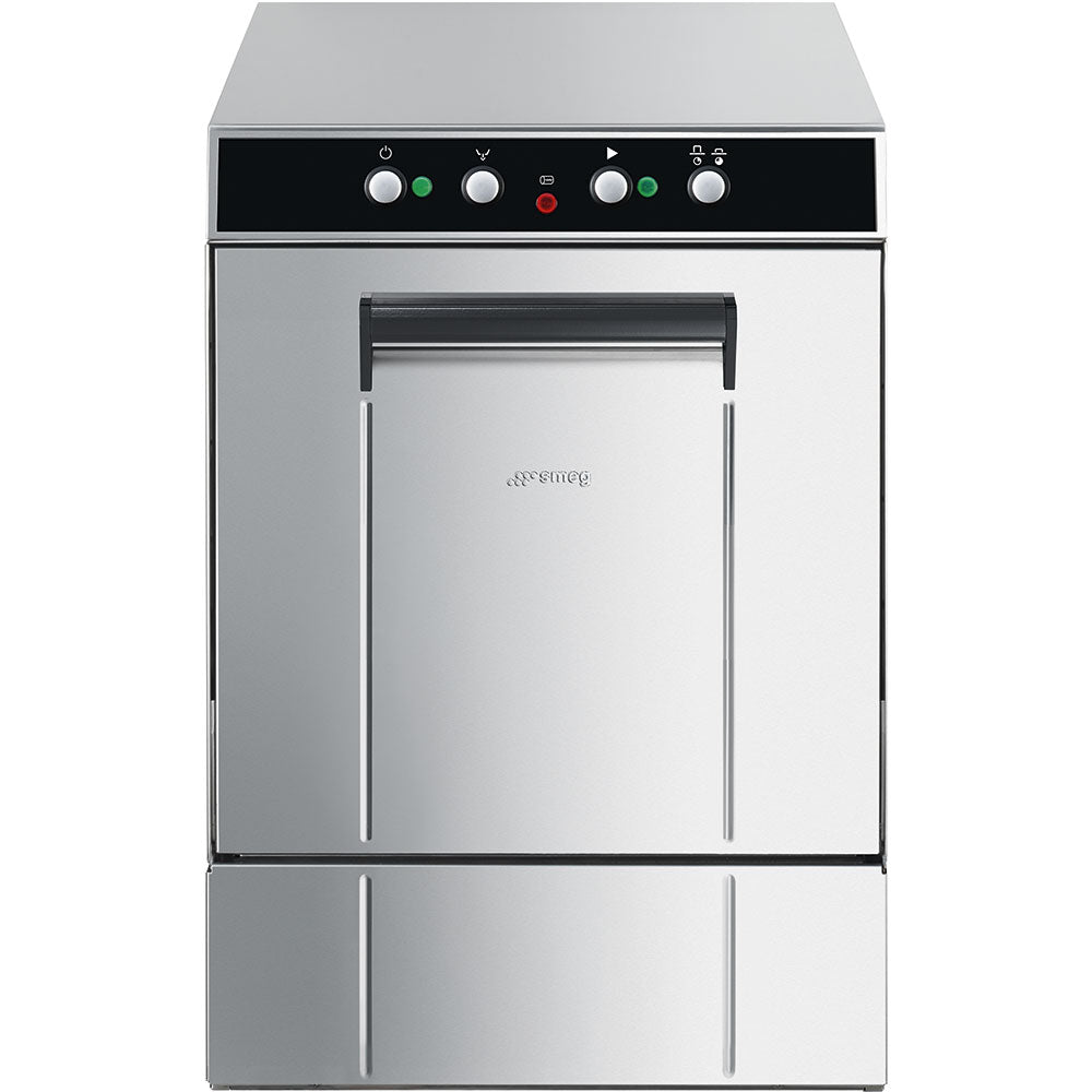 Lave-verres 400x400 monophasé Adoucisseur intégré Ecoline – SMEG SPG400MSL