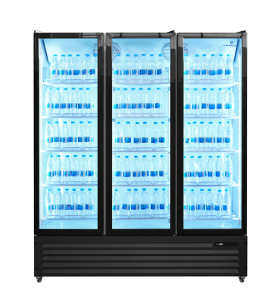 Vitrine Réfrigérée Professionnelle 3 Portes Vitrées - 1160L