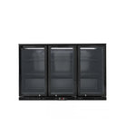 Arrière-Bar Réfrigéré Skinplate 3 Portes Vitrées Battantes - 328 Litres