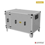 Système professionnel de filtration et purification d'air Unninox FTBK-3000 avec moteur intégré et filtres à charbon actif