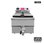 Friteuse électrique professionnelle 8 L Budget UnniCooking E608DF