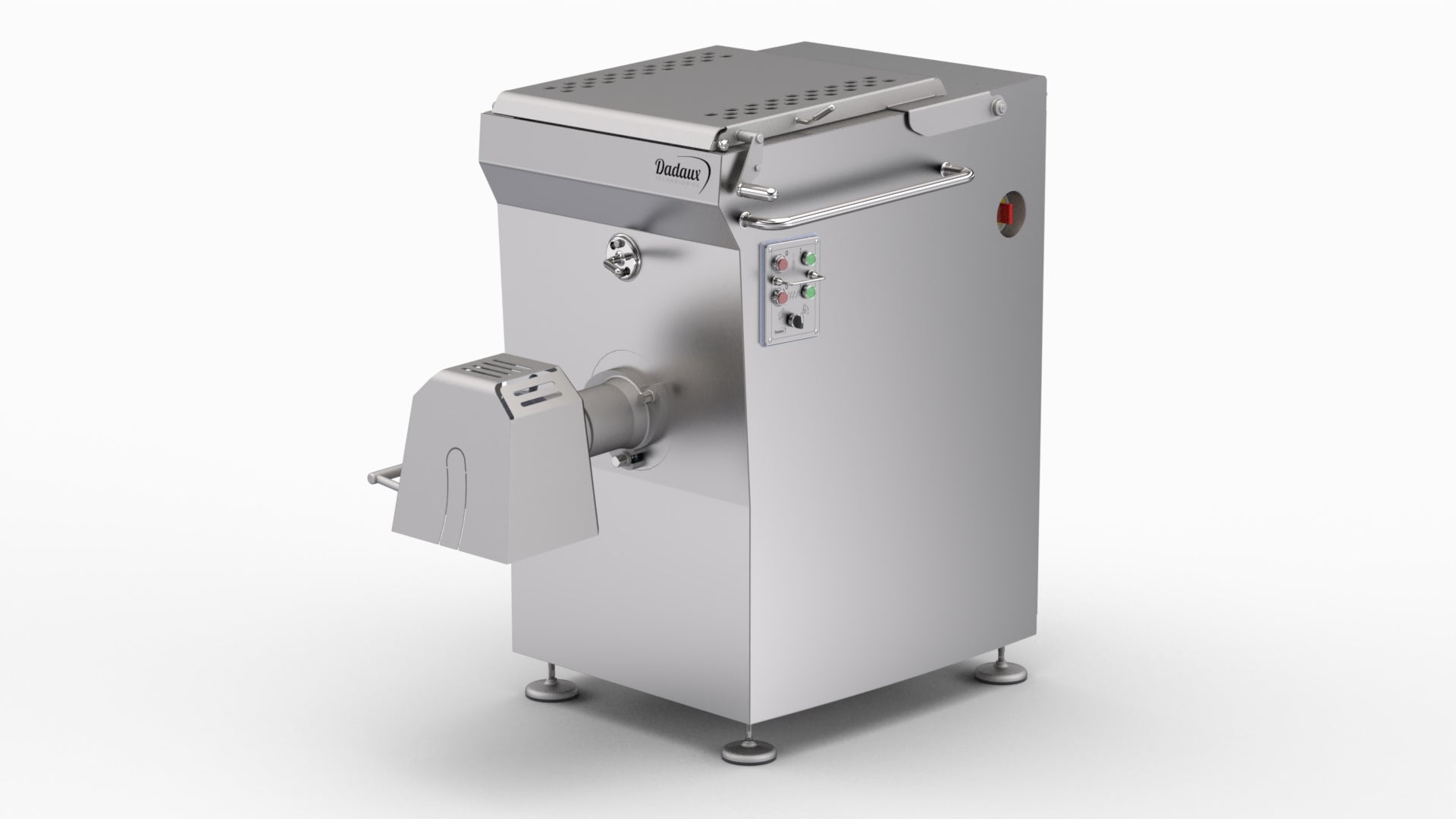 Hachoir automatique Dadaux TX130 Auto 1600kg/h bras amenage
