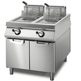 Friteuse gaz, capacité 2x 17 litres VS7080FRG17VL