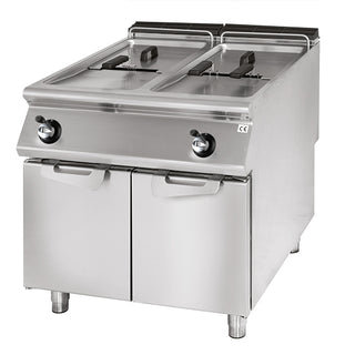 Friteuse gaz, capacité 2x 13 litres VS7080FRGS13