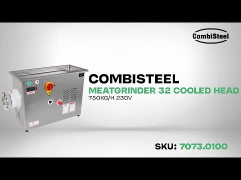 Hachoir 32 - 750kg/h 230v - avec tête fixe réfrigérée — Combisteel 7073.0100