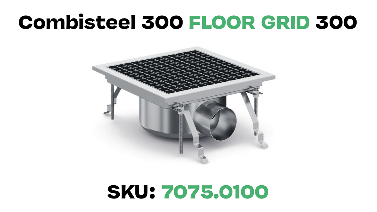 300 caniveau de sol 300 — Combisteel 7075.0100