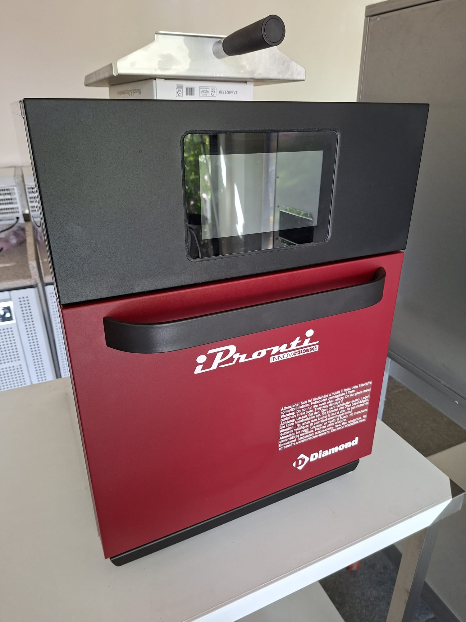 Professionele magnetron 1350 W, roestvrij staal ’combi