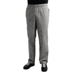 Pantalon de cuisine Whites Easyfit à petits carreaux noirs XS — A026T-XS