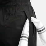 Pantalon de cuisine mixte traité au Teflon Easyfit noir XL — A029T-XL