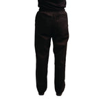 Pantalon de cuisine mixte traité au Teflon Easyfit noir L — A029T-L