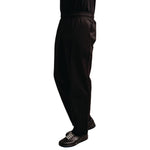 Pantalon de cuisine mixte traité au Teflon Easyfit noir XL — A029T-XL