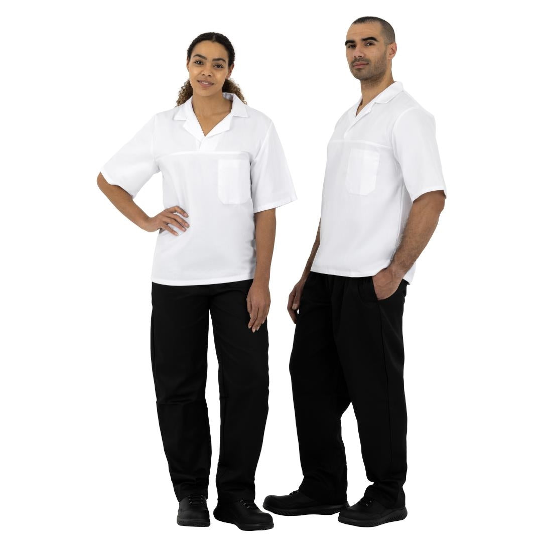 Pantalon de cuisine mixte Whites Vegas noir 3XL — A582-3XL