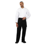Veste de cuisine mixte Whites Vegas manches longues blanche XXL — A134-XXL