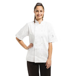Veste de cuisine mixte Whites Vegas manches courtes blanche S — A211-S