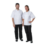 Veste de cuisine mixte Whites Vegas manches courtes blanche S — A211-S