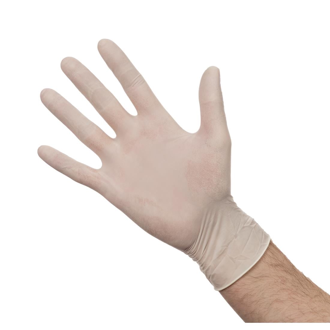 Gants en latex poudrés M (lot de 100) — A228-M