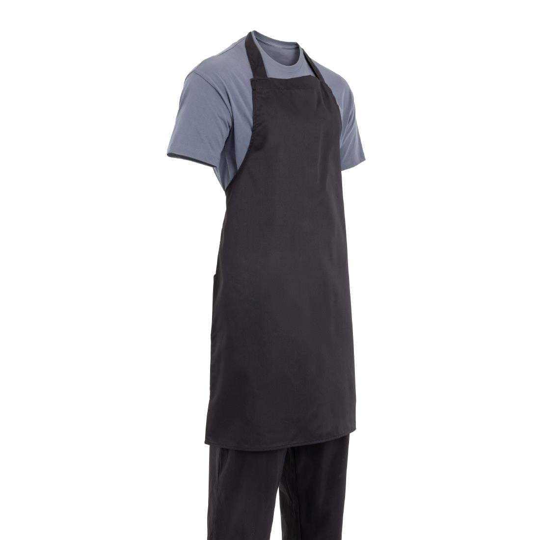 Tablier bavette Whites noir — A279