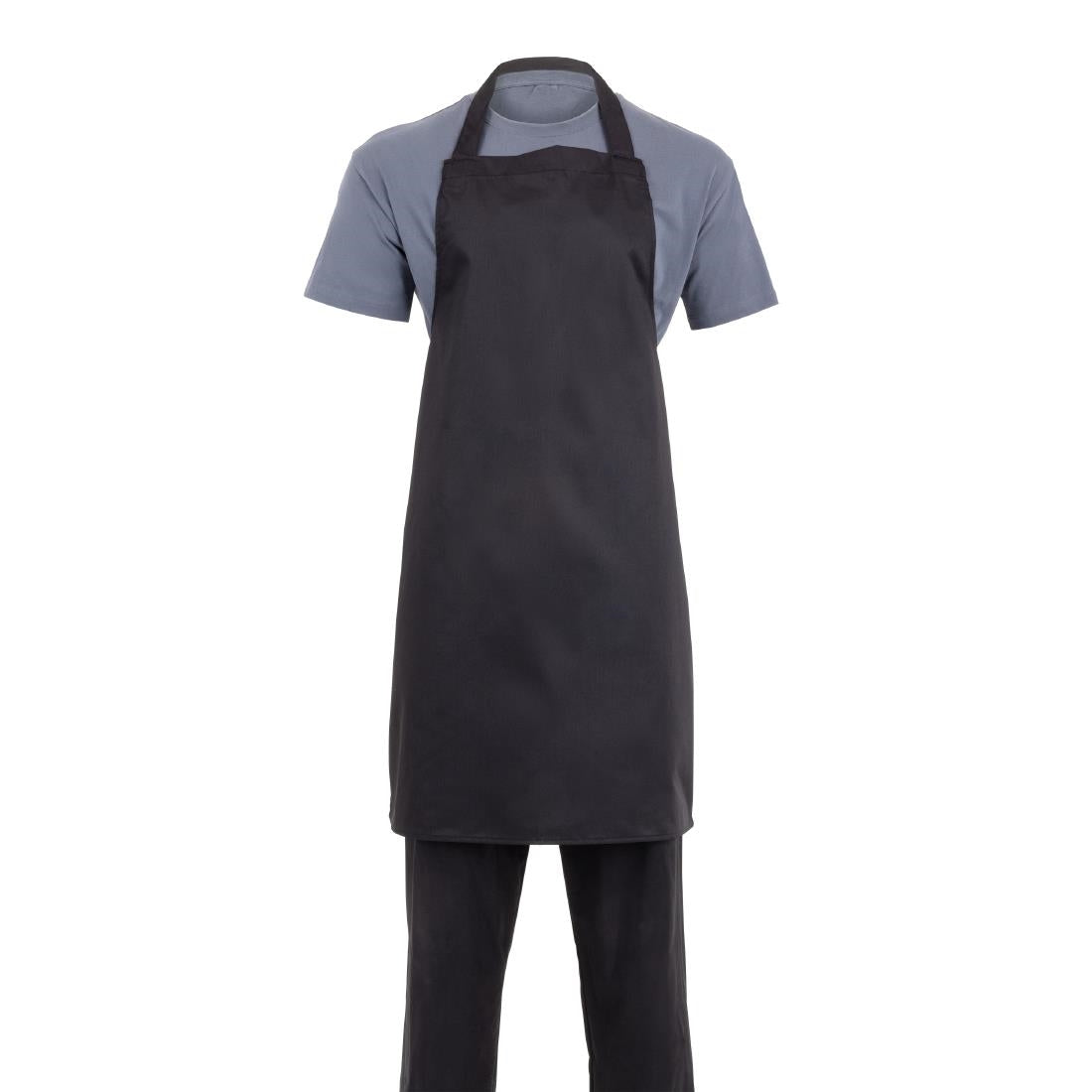 Tablier bavette Whites noir — A279