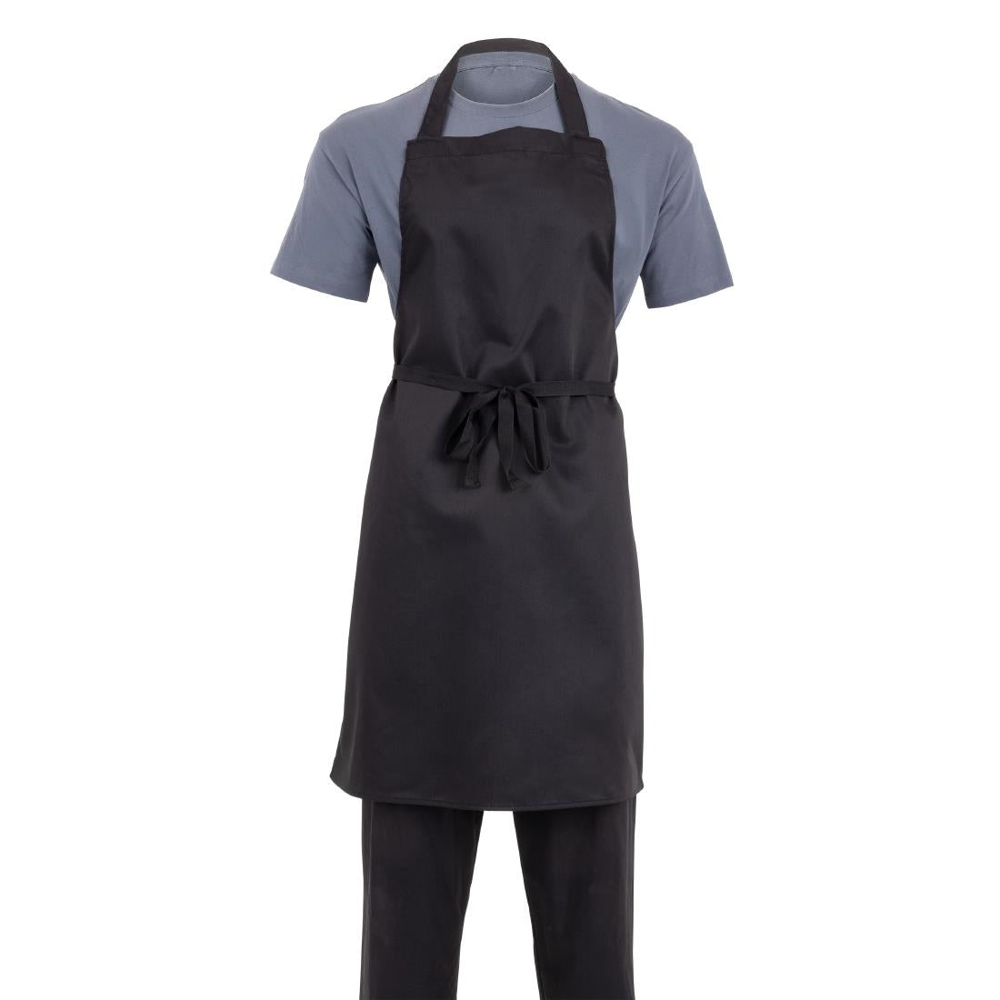 Tablier bavette Whites noir — A279