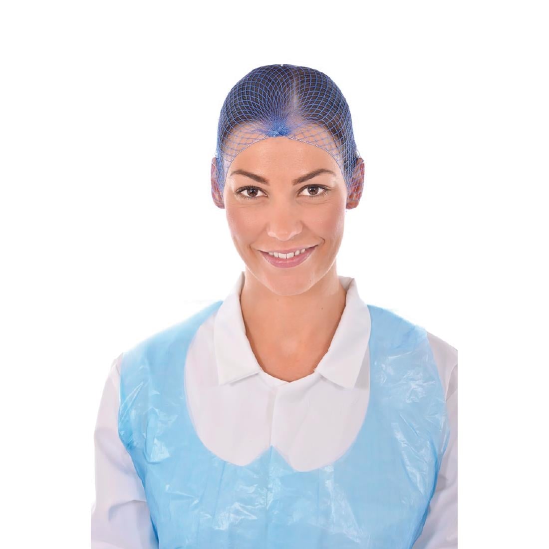 Filets à cheveux Lion Haircare bleus (lot de 50) — A291