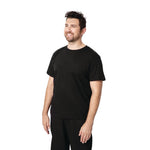 T-shirt mixte noir L — A295-L