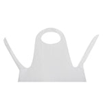 Tabliers jetables en polyéthylène blancs 14,5 microns (lot de 100) — A310