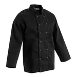 Veste de cuisine mixte Whites Vegas manches longues noire M — A438-M