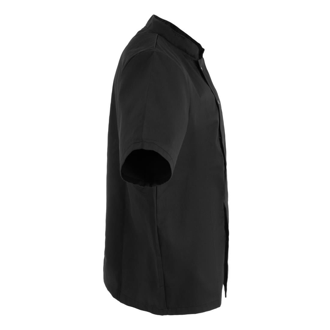 Veste de cuisine mixte Whites Vegas manches courtes noire L — A439-L