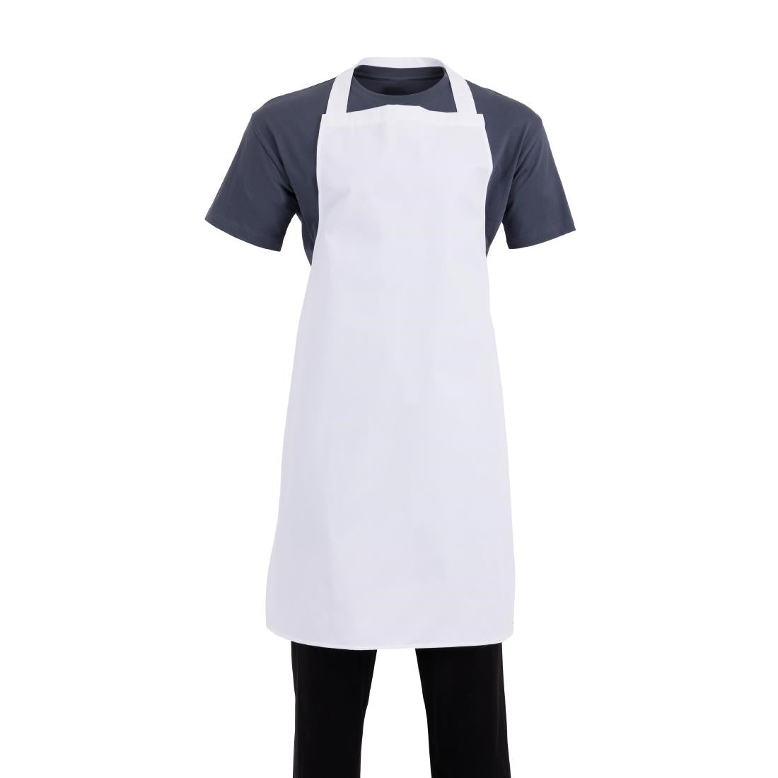 Tablier bavette Whites blanc — A521